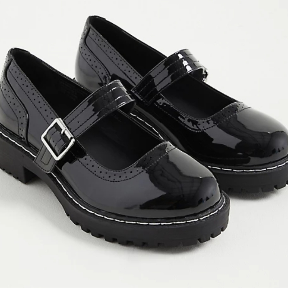 Torrid Lug Mary Jane Flat Oxford Shoes